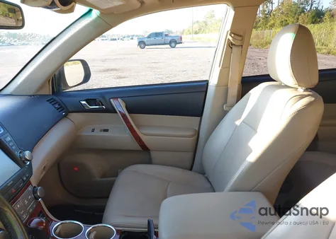 2012 Toyota Highlander Limited V6 z USA, uszkodzony, nr VIN 5TDDK3EH7CS155254